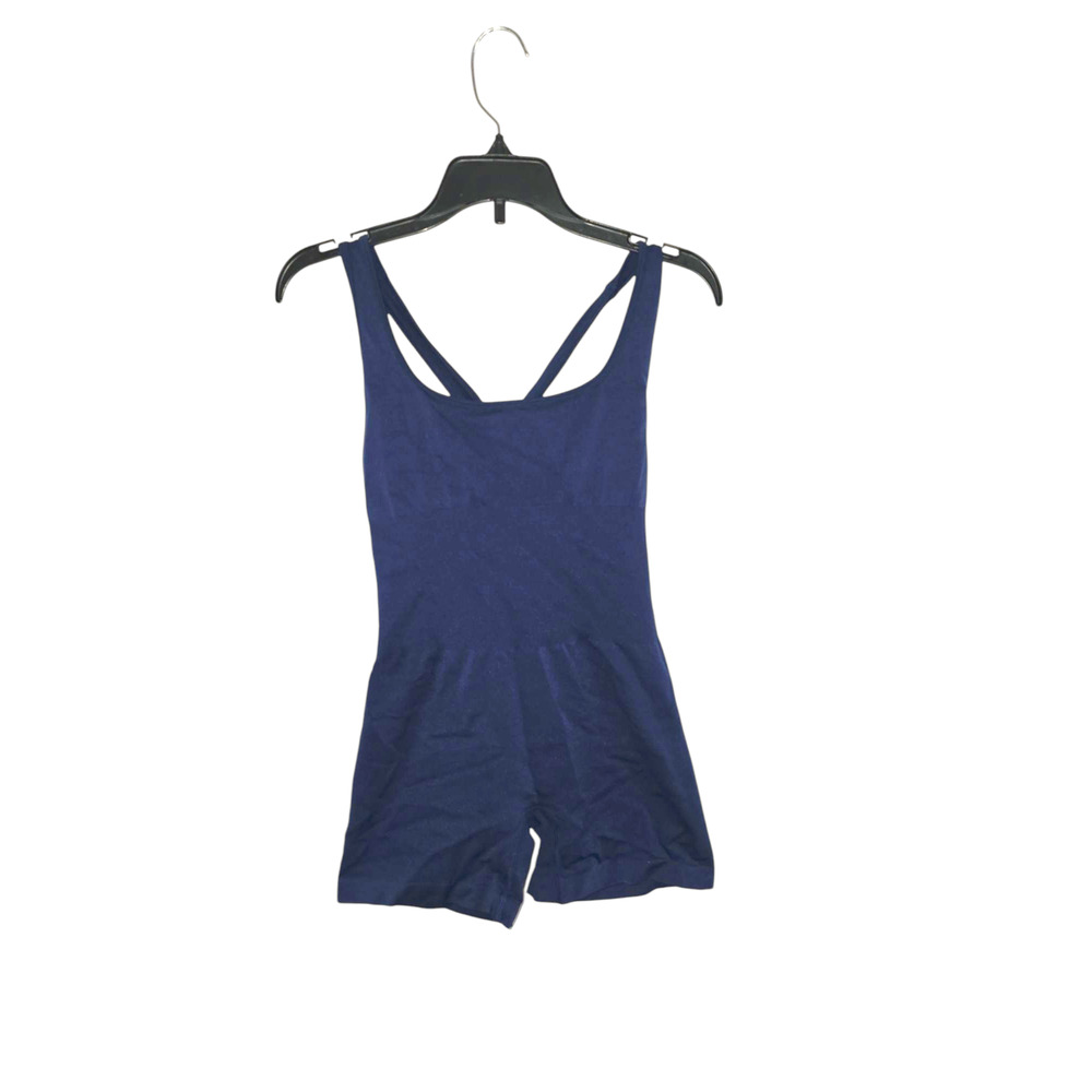 Rubylishious 
Women's navy blue Tummy control athletic romper
Medium 
90% Polye